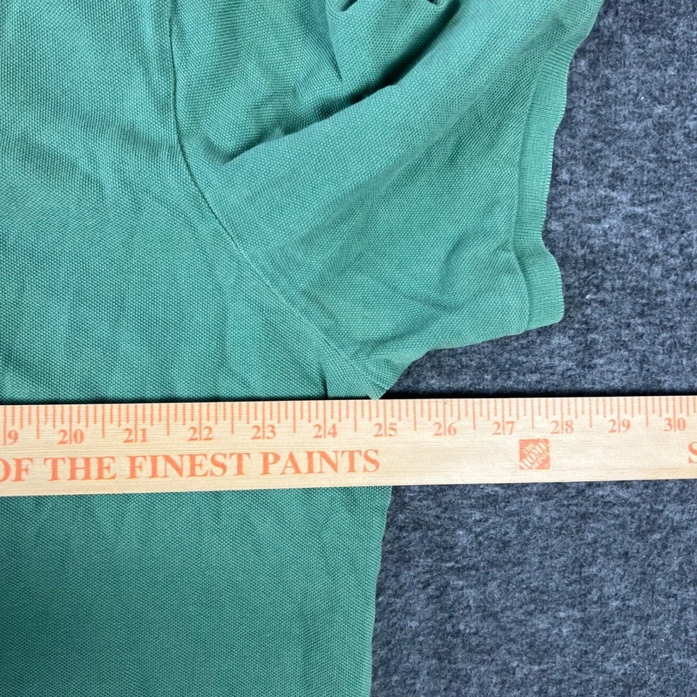 Polo Ralph Lauren Polo Shirt Mens XL Green Classic Fit Blue Pony Logo Preppy